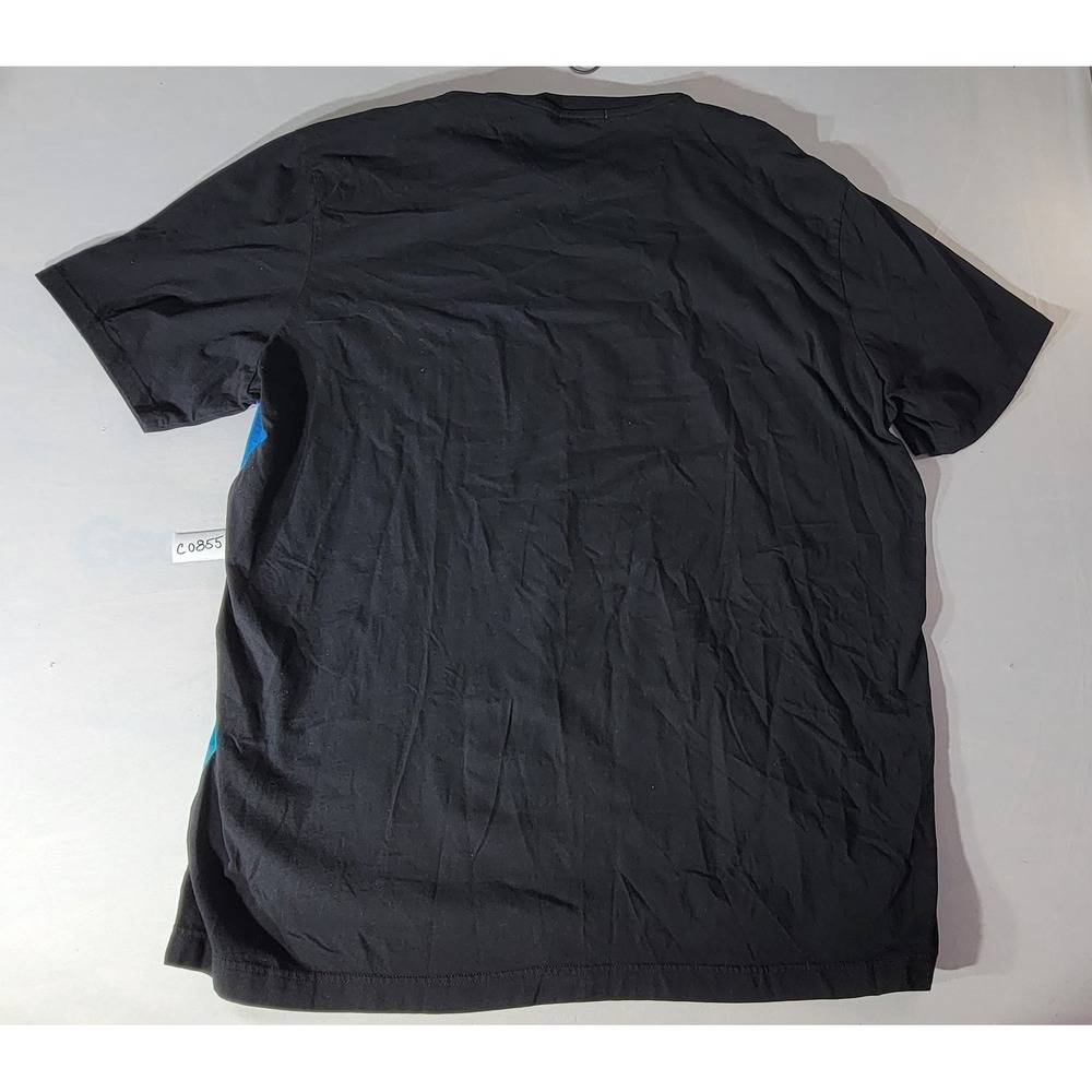 Robert Graham Mens 3XL Skeleton Basketball Graphic T-Shirt Black Blue Cotton - Picture 10 of 10